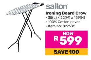 Salton Ironing Board Crow