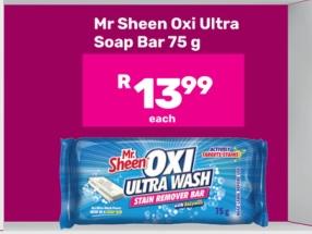 Mr Sheen Oxi Ultra Soap Bar 75 g