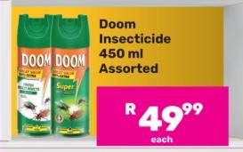 Doom Insecticide 450 ml Assorted