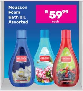 Mousson Foam Bath 2 L Assorted