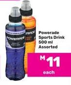 Powerade Sports Drink 500ml Assorted