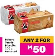 Bakers Tennis Biscuits 200g Assorted Any 2