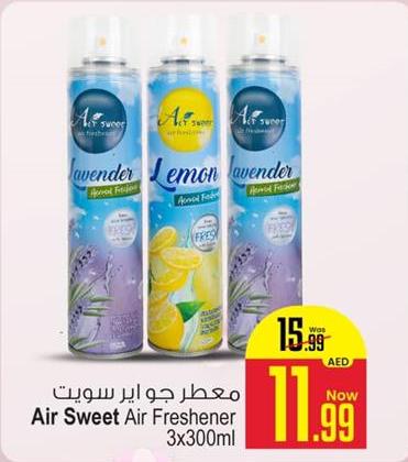 Air Sweet Air Freshener 3X300 ML