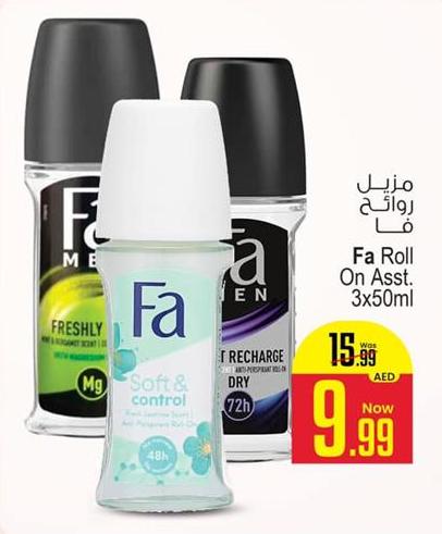 Fa Roll On Assorted 3x50 Ml