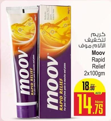 Moov Rapid Relief 2x100 Gm