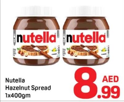 Nutella Hazelnut Spread 400g