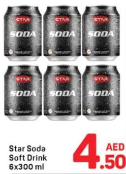 Star Soda Soft Drink 6x300ml