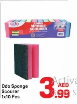 Odo Sponge Scourer 10pcs