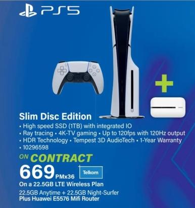 Sony Ps5 Slim Disc Edition