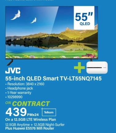 Jvc 55-inch QLED Smart TV LT-55NQ7145