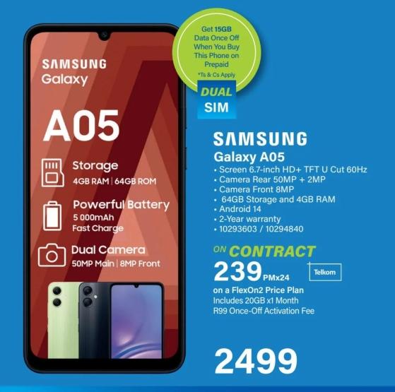 Samsung Galaxy A05 64Gb