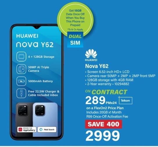 HUAWEI Nova Y62 128Gb