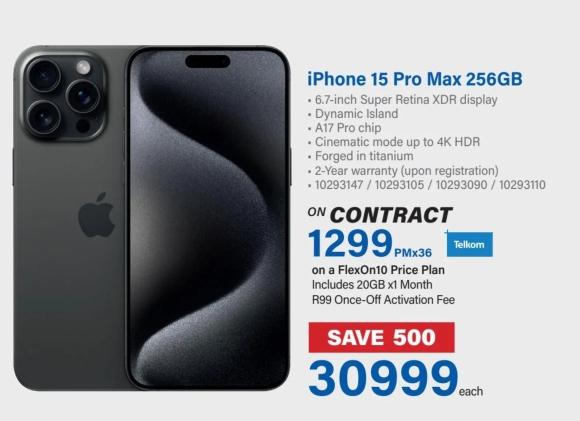 Apple iPhone 15 Pro Max 256GB 