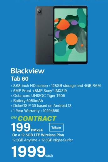 Blackview Tab 60 128Gb