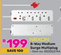 NEXON 8-Way Medium Surge Multiplug