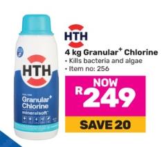 HTH 4kg Granular Chlorine