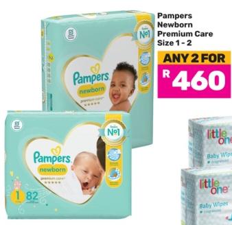 Pampers Newborn Premium Care Size 1-2 Any 2