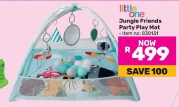 Little One Jungle Friends Party Play Mat 