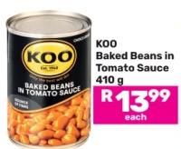 KOO Baked Beans in Tomato Sauce 410g