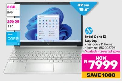 HP Intel Core i3 Laptop