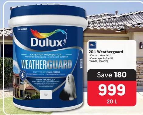 Dulux 20 L Weatherguard