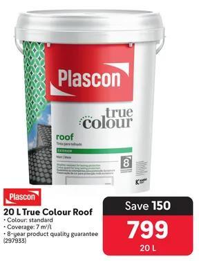 Plascon 20 L True Colour Roof