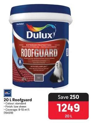 Dulux 20 L Roofguard Exterior Protection