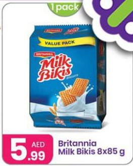 Britannia Milk Bikis 8x85 g