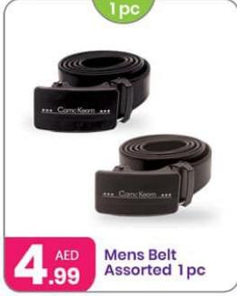 Mens Belt Assorted 1pc