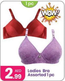 Ladies Bra Assorted 1 pc