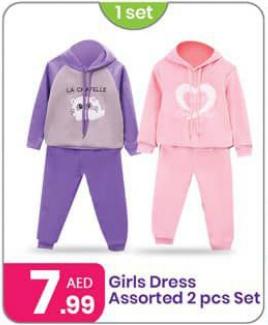 Girls Dress Assorted 2 pcs Set