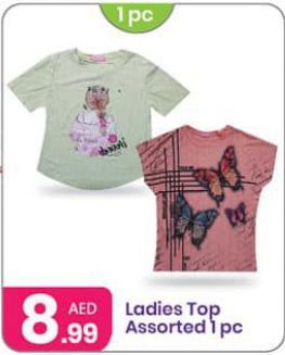 Ladies Top Assorted 1 pc