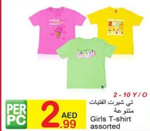 Girls T-shirt assorted