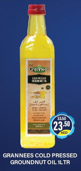 Grannees Cold Pressed Groundnut Oil 1ltr