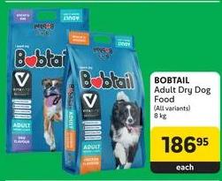 BOBTAIL Adult Dry Dog Food (All variants) 8 kg 