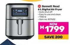 Bennett Read 6 L Digital Air Fryer  