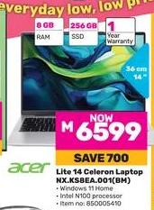 Acer Lite 14 Celeron Laptop  