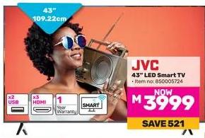 JVC 43" LED Smart TV