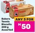 Bakers Tennis Biscuits Assorted any 3 