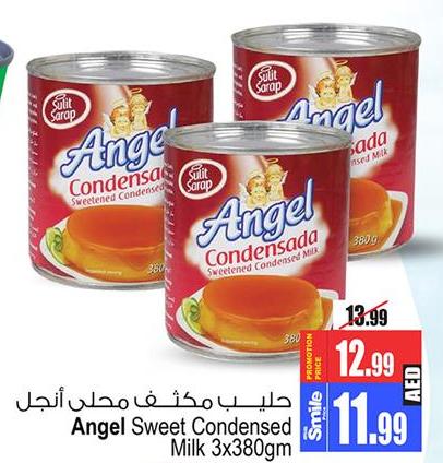 Angel Sweet Condensed Milk 3x380 gm