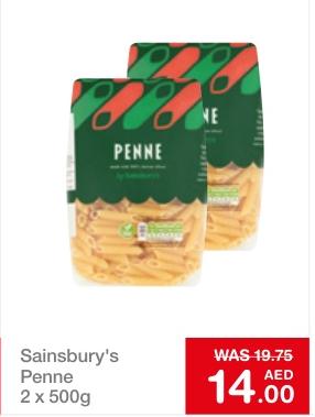 Sainsbury's Penne 2x500g