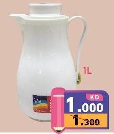 White pitcher, 1 liter capacity