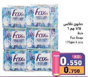 Fax Soap 125 gm 6 pcs