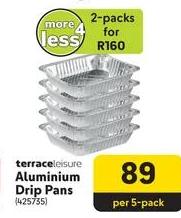 Terraceleisure Aluminium Drip Pans