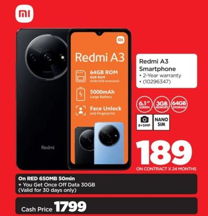 Xiaomi Redmi A3 Smartphone 