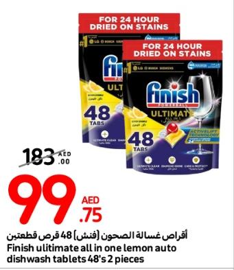 Finish Dishwashing Tablets 2x48 pcs