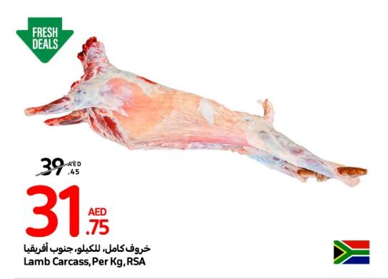 Lamb Carcass, Per Kg