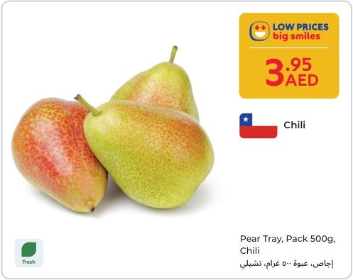 Pear Tray, Pack 500g Chilli