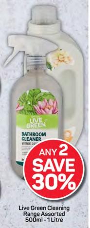 Pnp Live Green Bathroom Cleaner 500ml-1litre