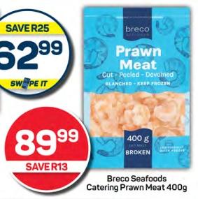 Breco Seafoods Catering Prawn Meat 400g